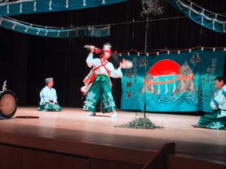(写真)川前神楽