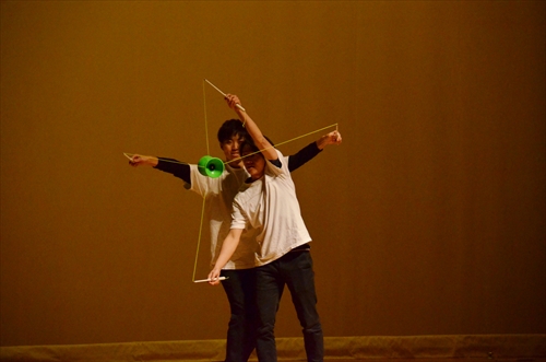 大学の学生による合同パフォーマンスイベントの様子4