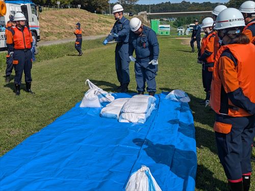 河川の増水に備える～盛岡地区合同水防訓練のカバー写真