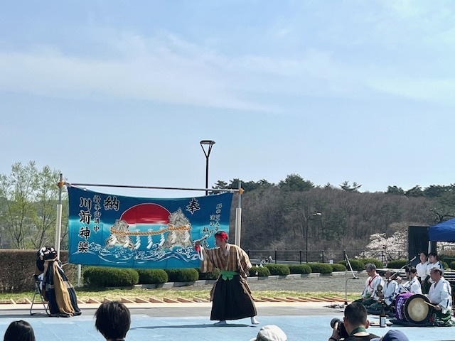 さくらまつり（川前神楽保存会）