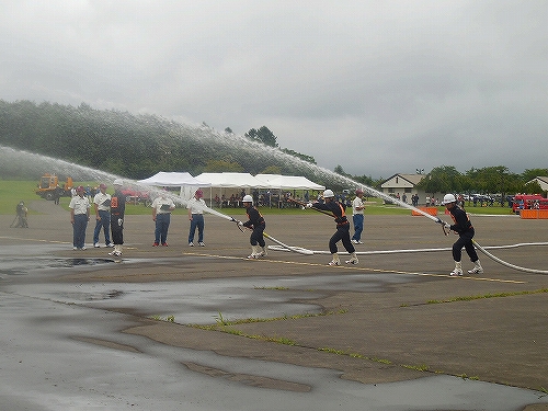 平成28年岩手県消防協会岩手地区支部消防操法競技会の様子03