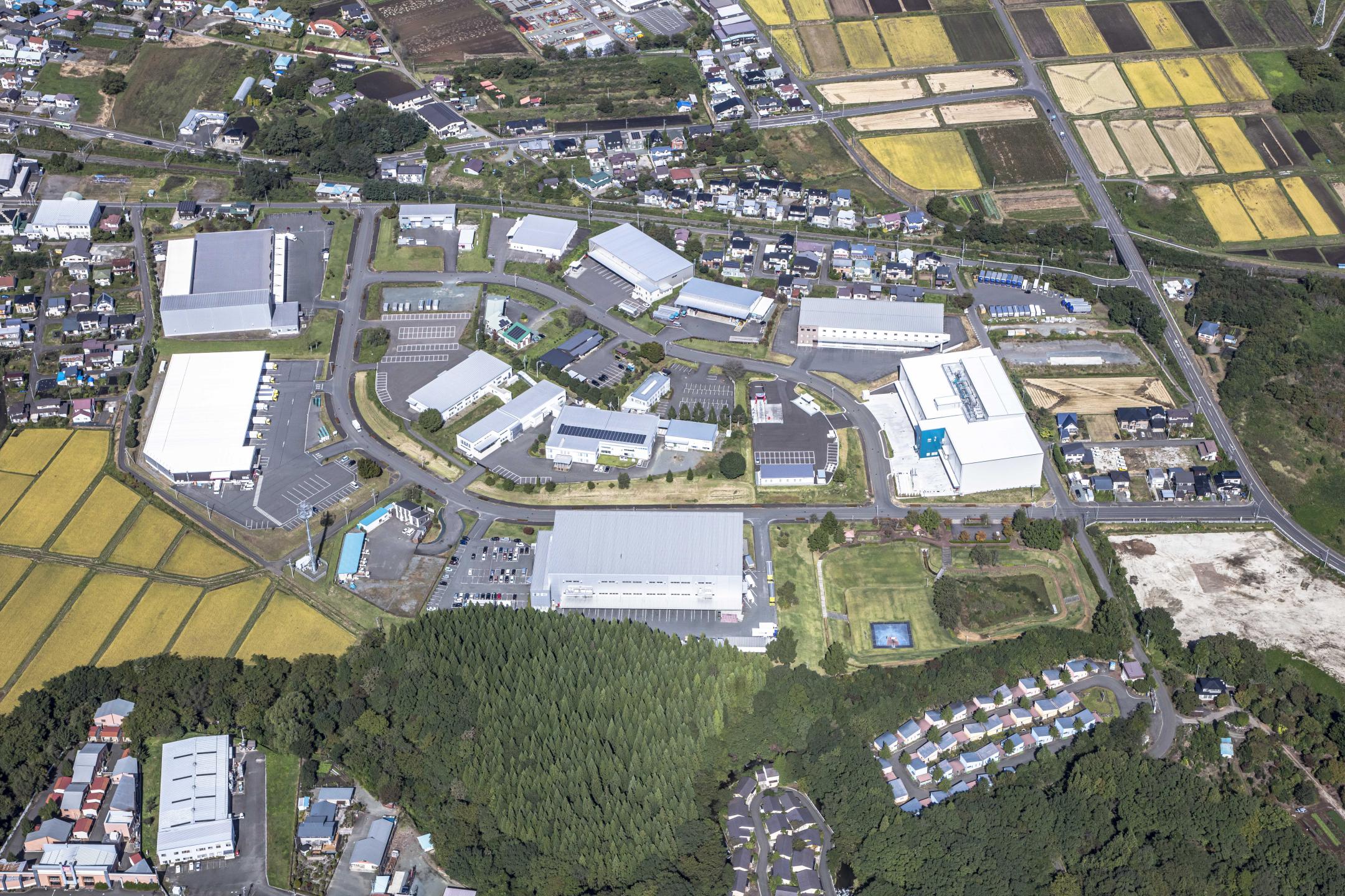 上空から見た盛岡西リサーチパーク