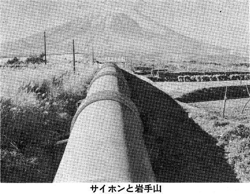 サイホンと岩手山