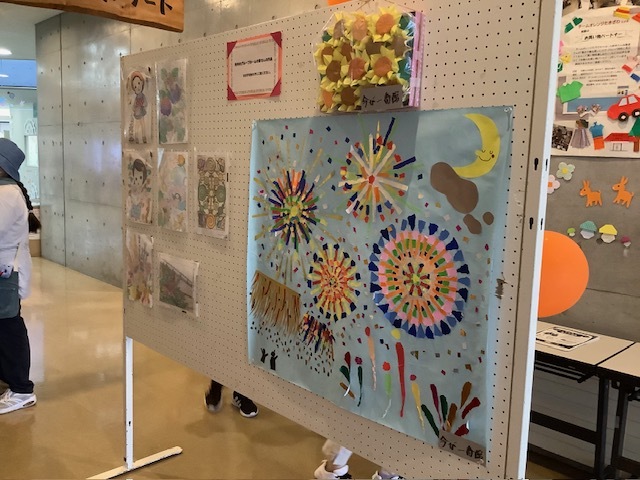 グループホームに入所されている方の作品