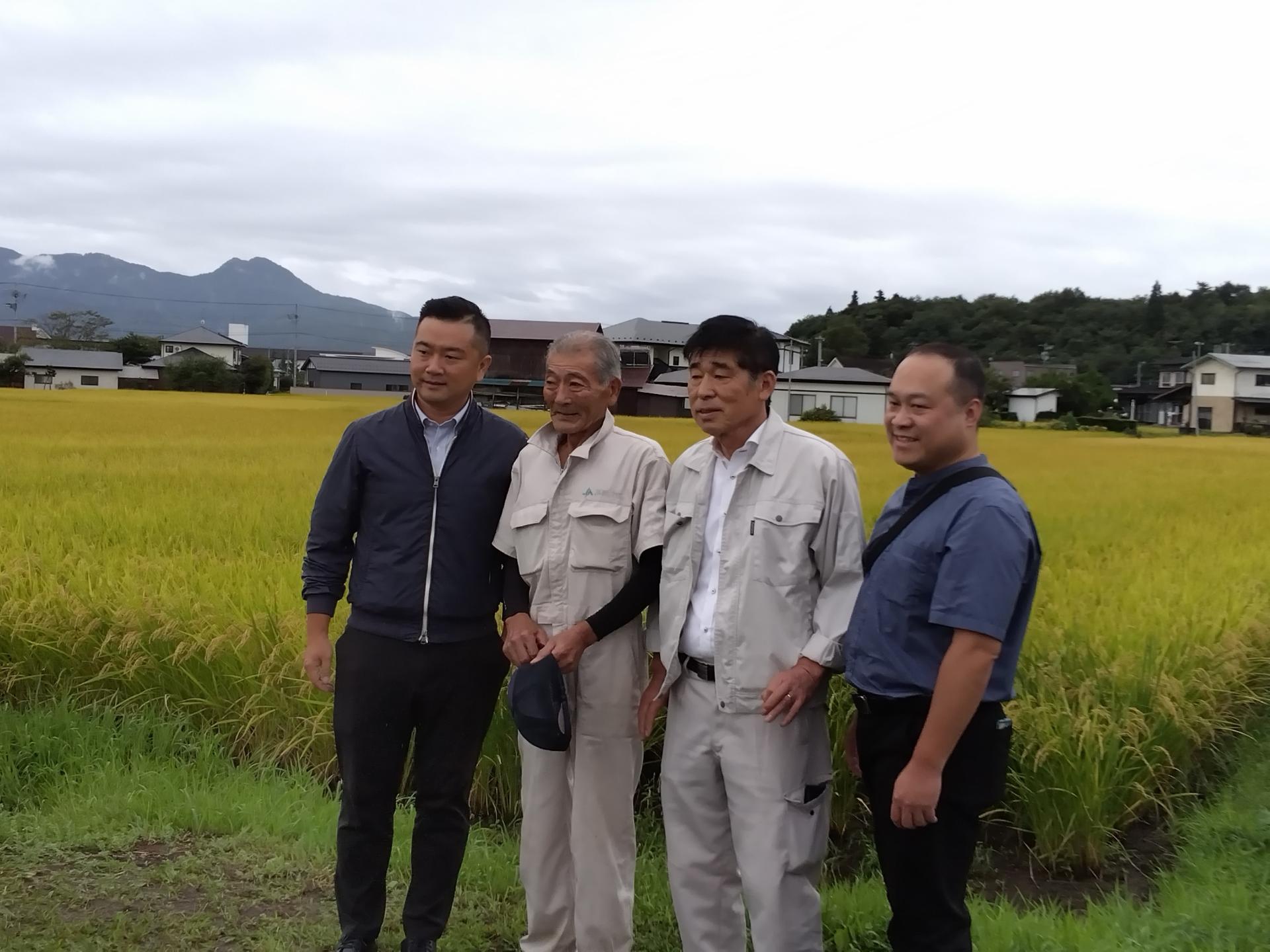 生産者の顔が見える間柄