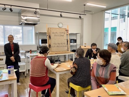 環境アドバイザーによるエコの講義の様子