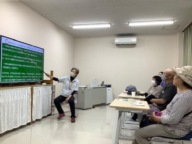 運転に関する講話の様子