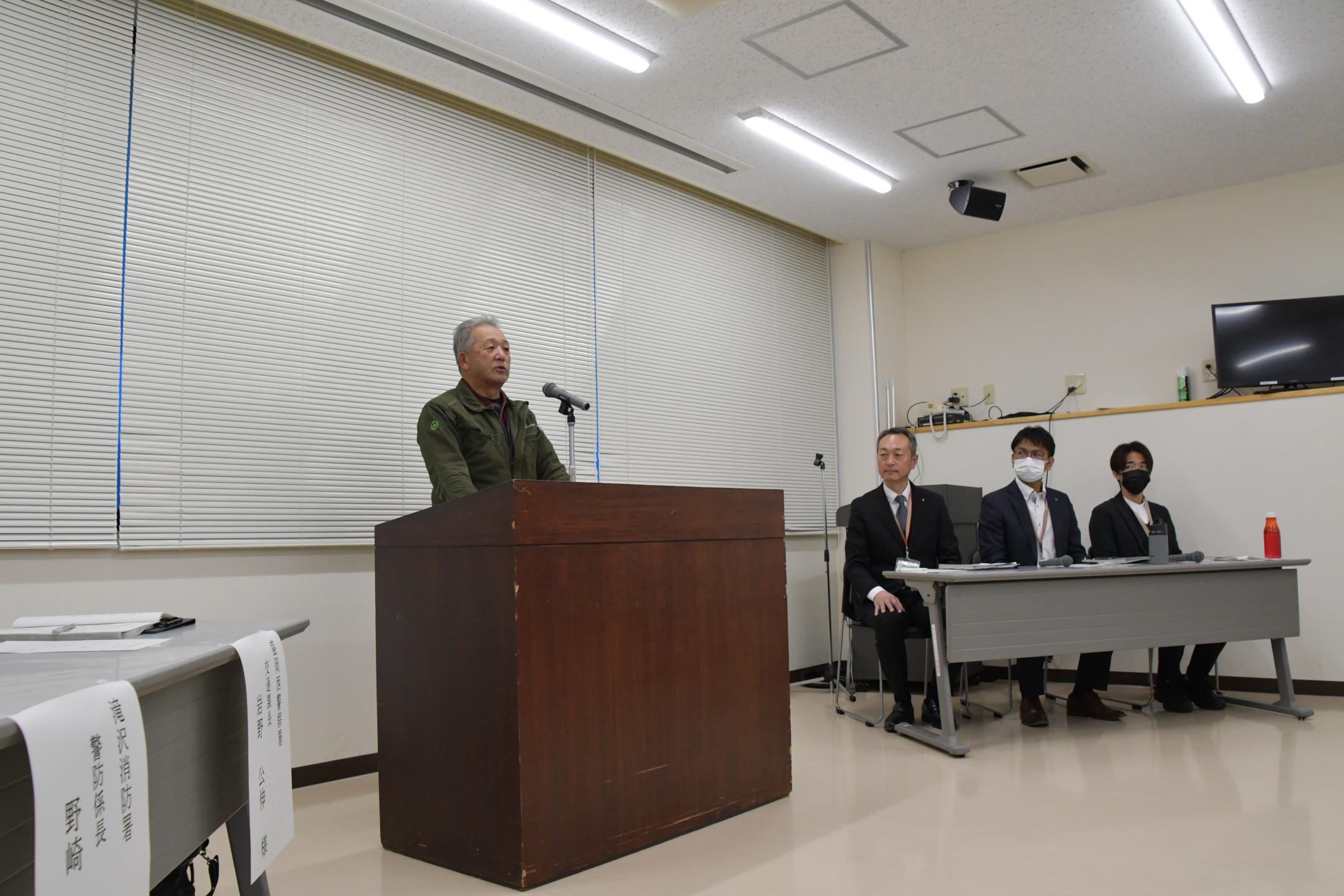 今年の除雪も安全に～一堂に会し、安全宣言のカバー写真
