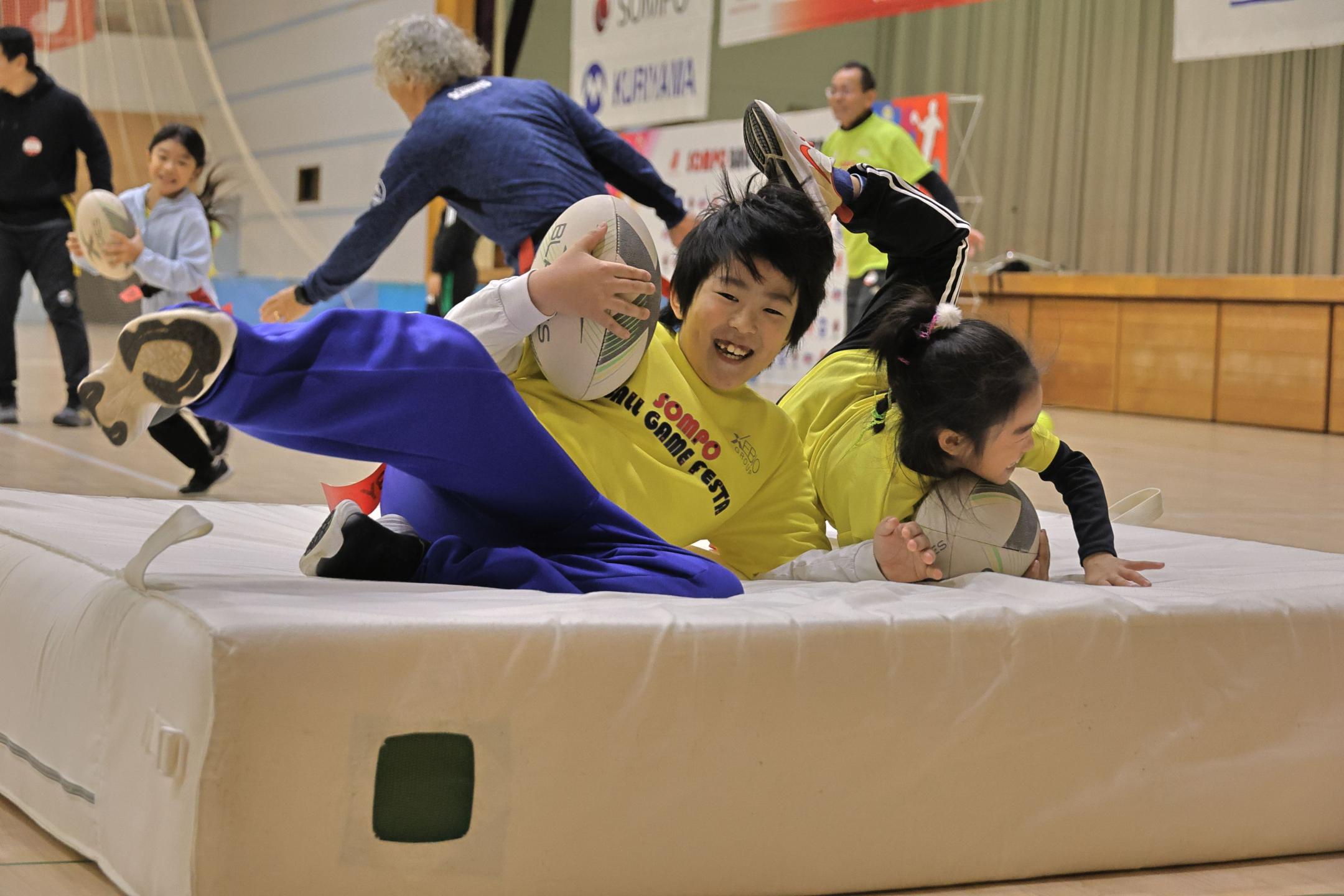 ４種目を楽しく体験～ボールゲームフェスタ開催のカバー写真