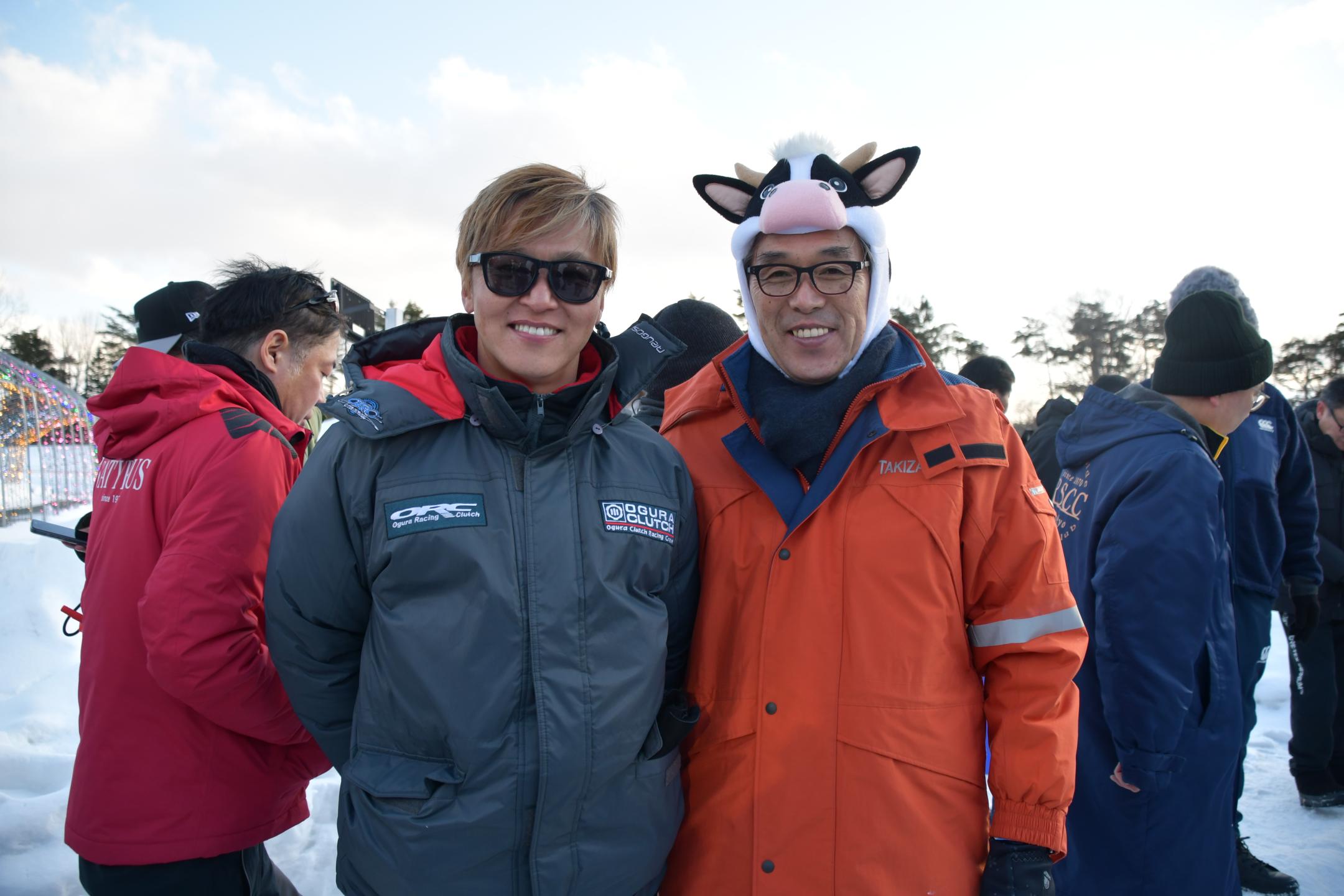 佐々木ドライバーと武田市長