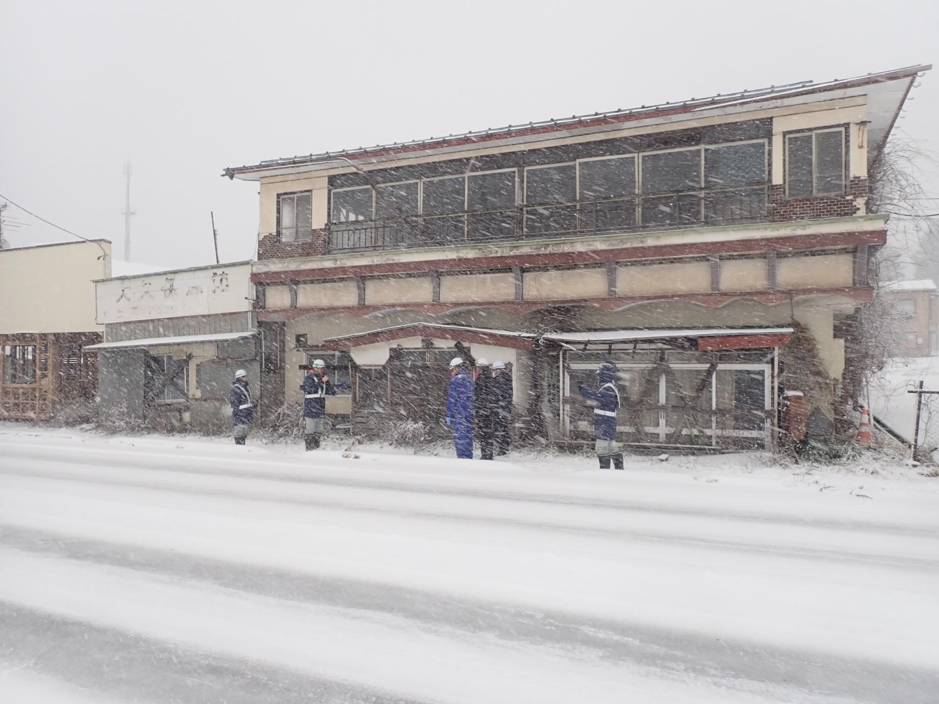 略式代執行写真（実施前）