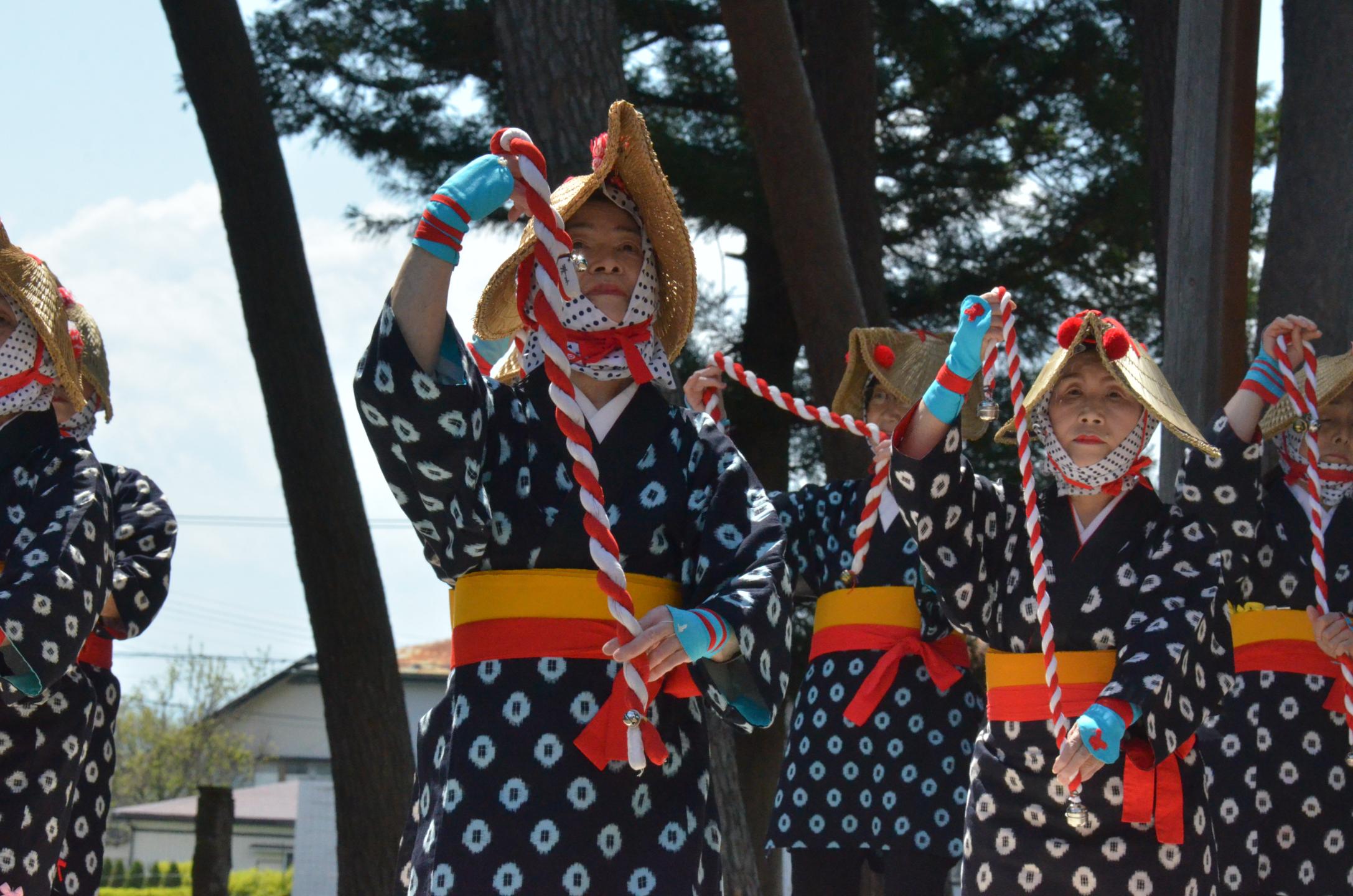 チャグチャグ馬コ踊り保存会の演舞