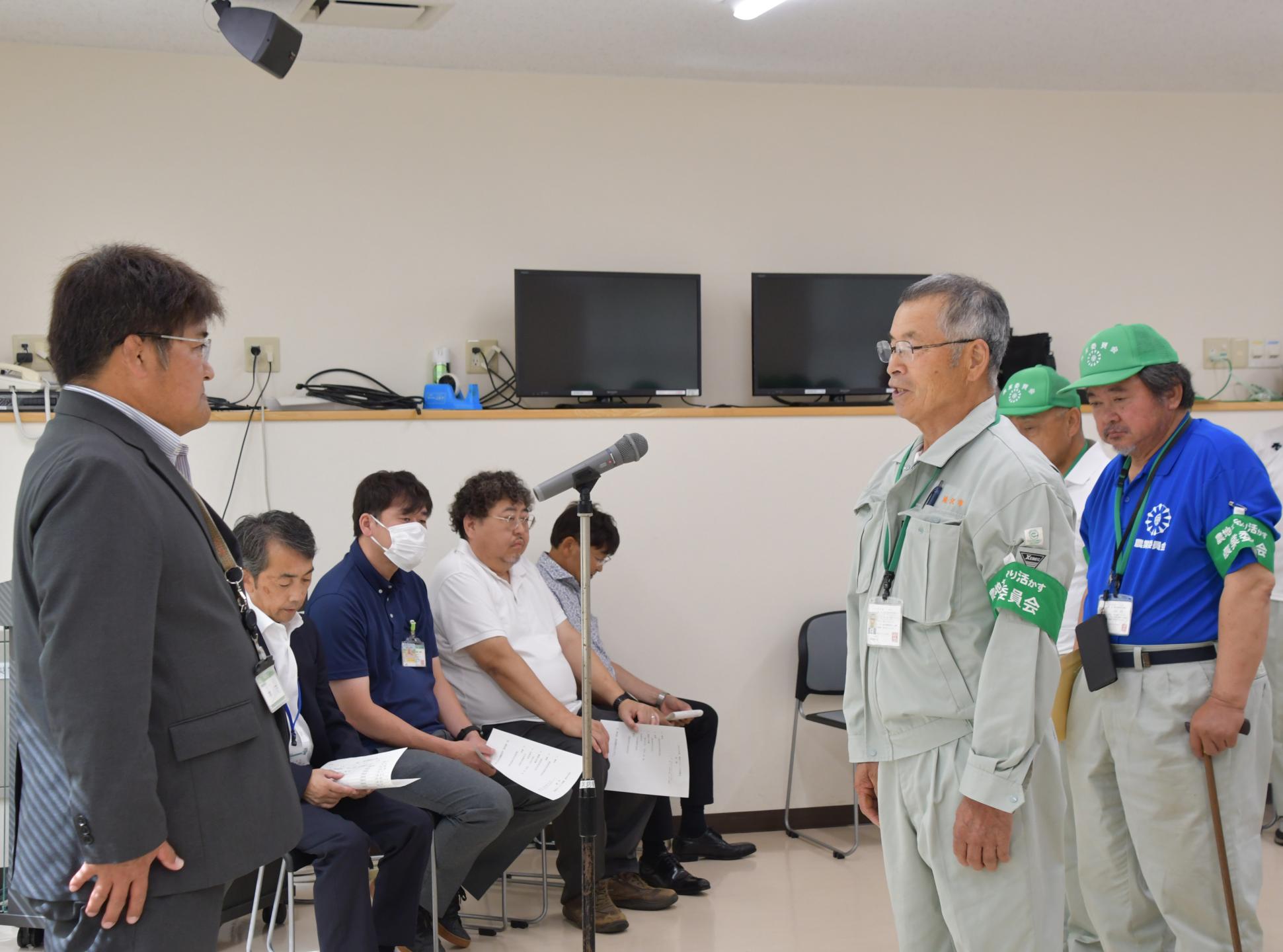 式の様子②