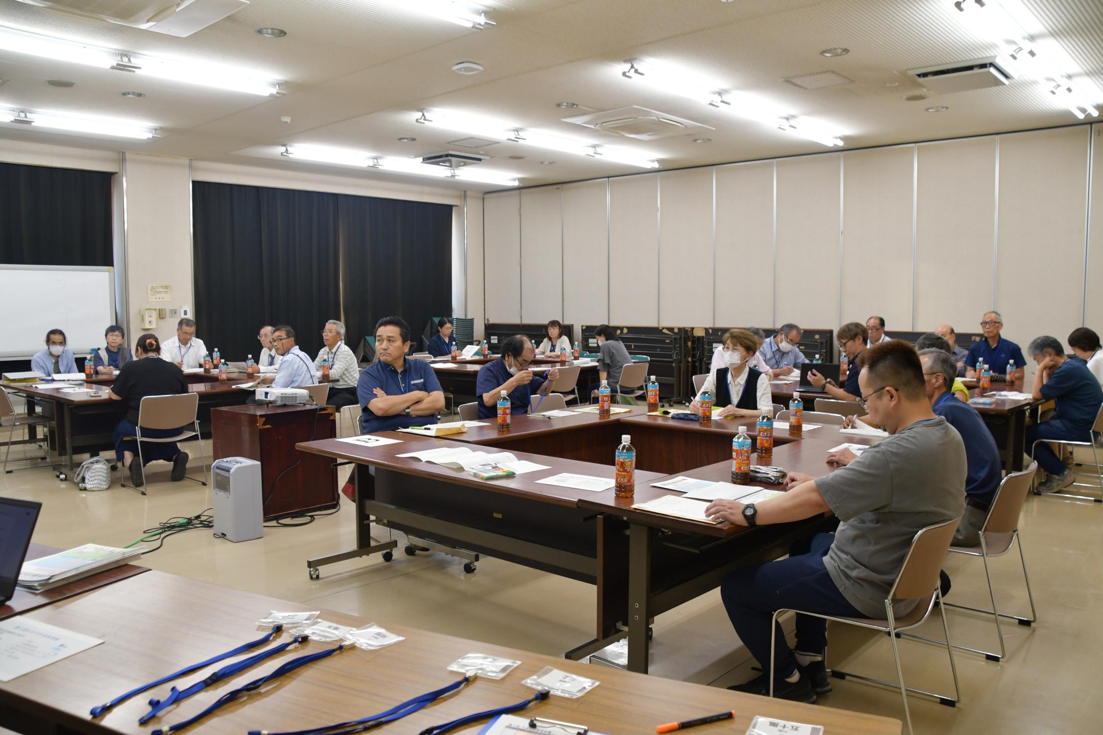 会議会場の全体像